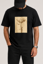 تیشرت مردانه طرح گل - Image 4